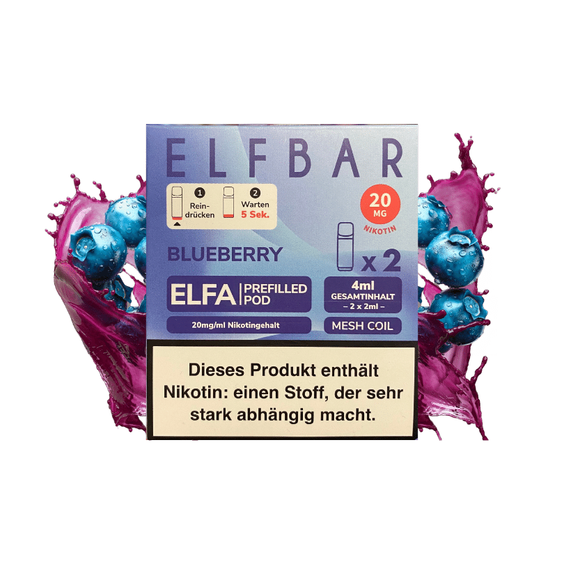 elfbar elfa master akku ElfBar ELFA LeerPods 1,1 Ohm I Günstig kaufen 6,90€ main image 1