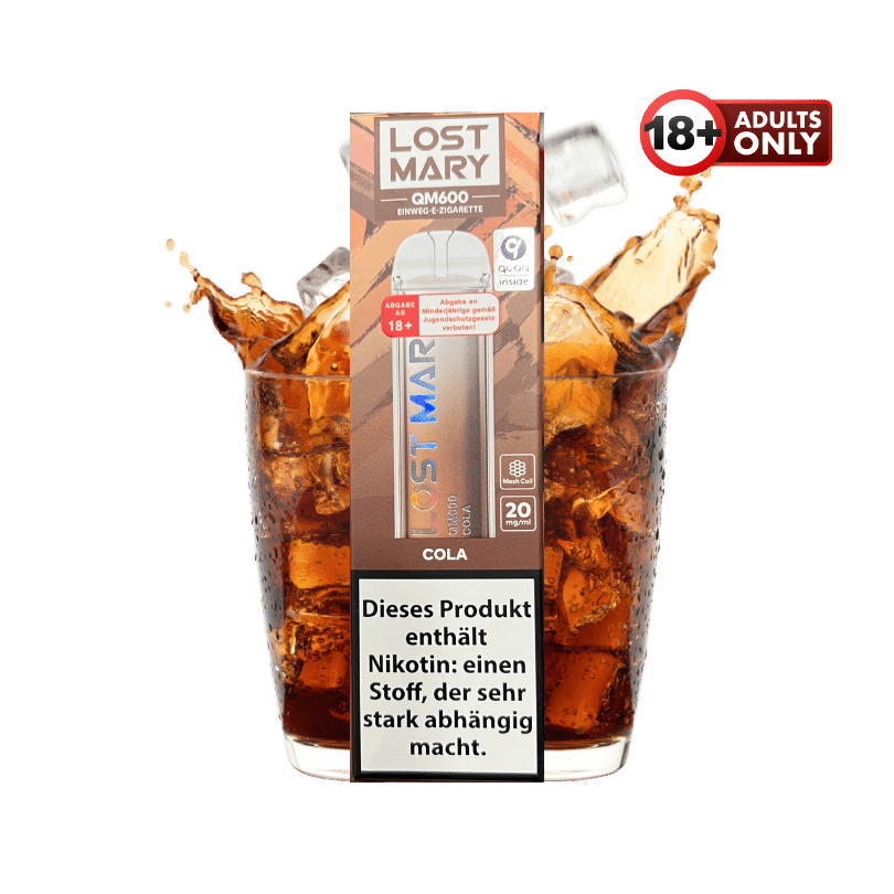 Vapes, Liquids und Pods mit Cola Geschmack - SwiftGoods4u