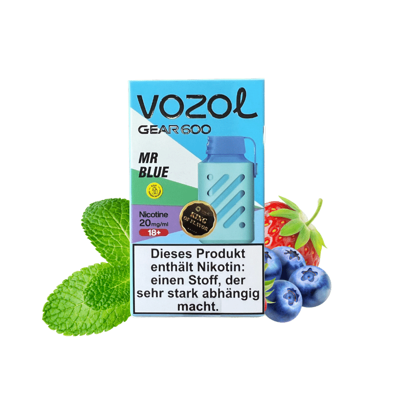 vozol vape 600 Vozol - Switch 600 Kit - Buy now at a low price! - VAPE.CH main image 1