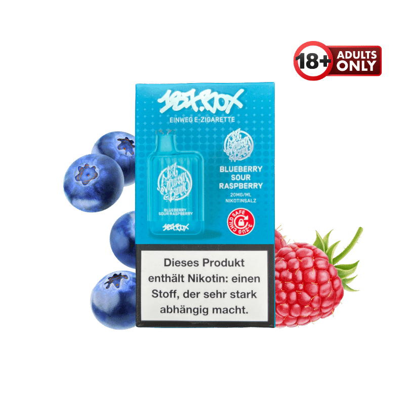 187 Box Vape Blueberry Sour Raspberry - günstig kaufen bei SwiftGoods4u