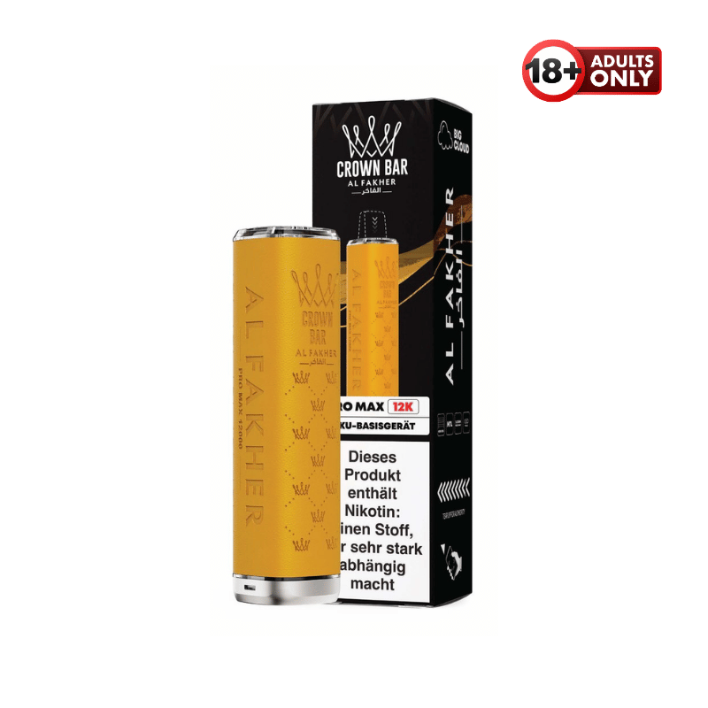 Al Fakher 12k Pro Max Akku Yellow - günstig kaufen bei SwiftGoods4u