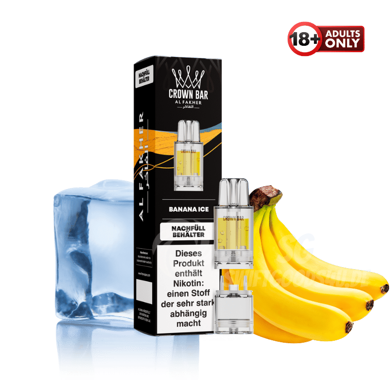 Al Fakher 12k Pro Max Pod Banana Ice - günstig kaufen bei SwiftGoods4u