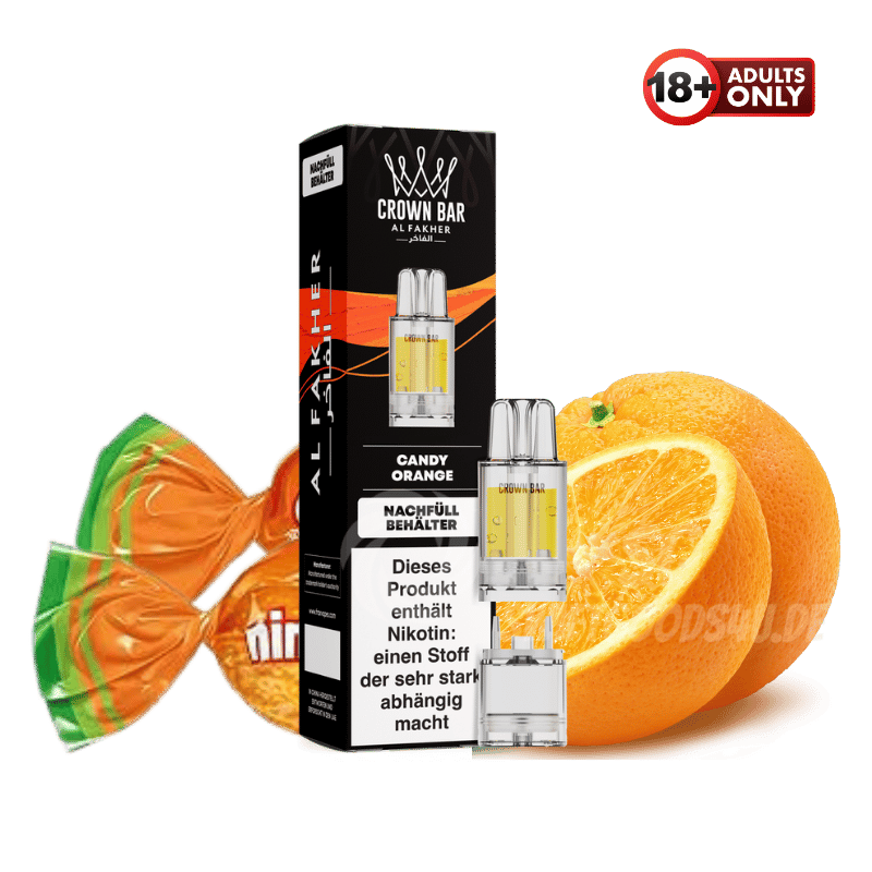 Al Fakher 12k Pro Max Pod Candy Orange - günstig kaufen bei SwiftGoods4u