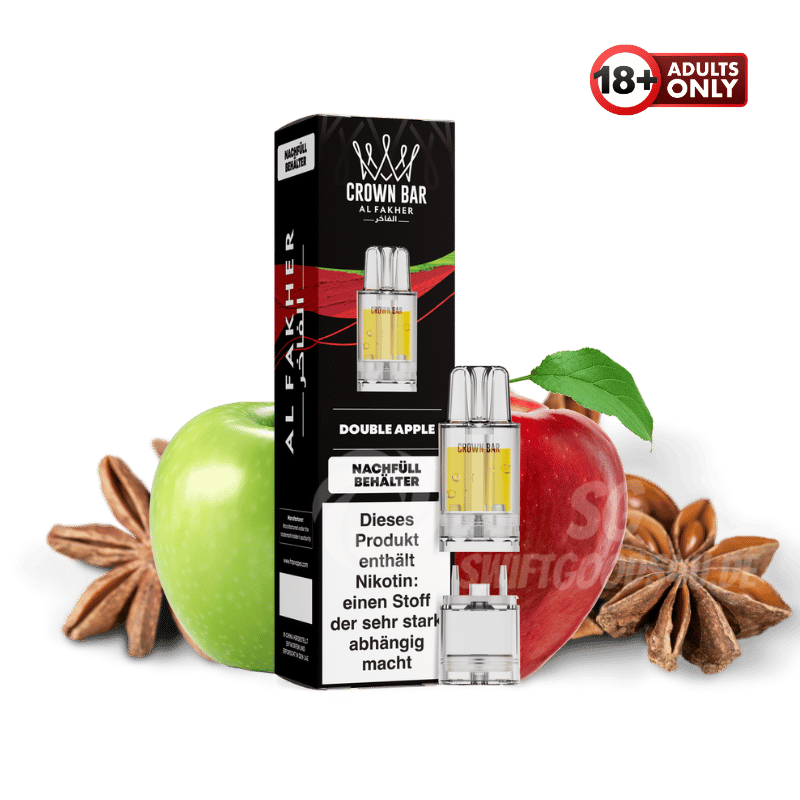 Al Fakher 12k Pro Max Pod Double Apple günstig bestellen!
