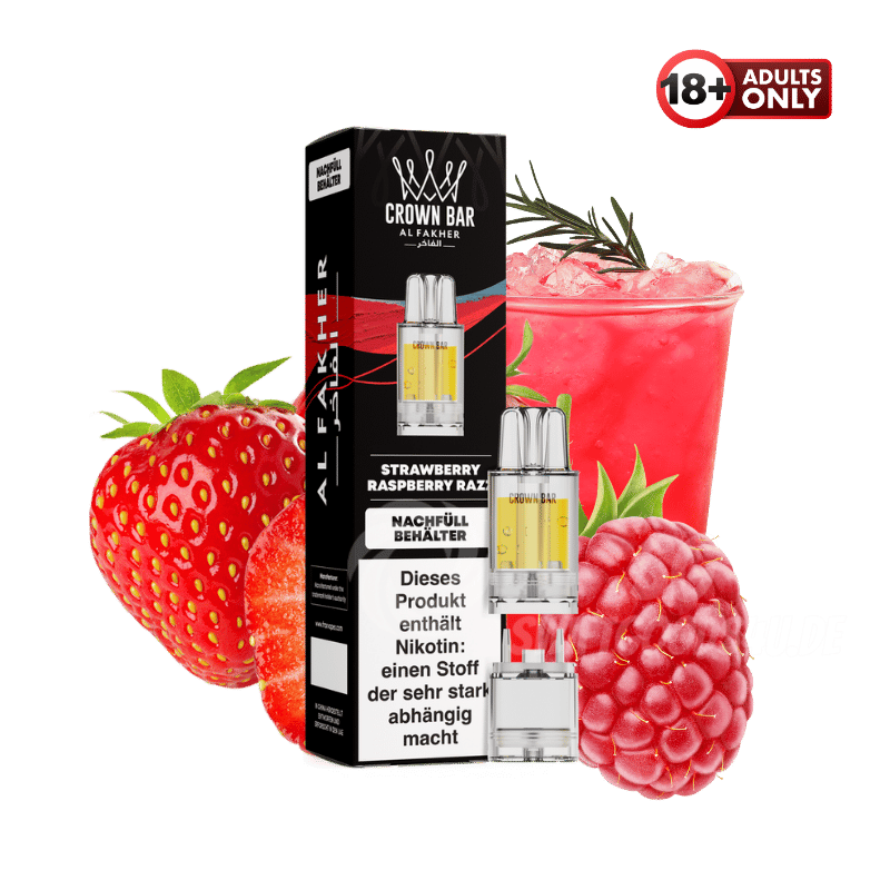 Al Fakher 12k Pro Max Pod Strawberry Raspberry Razz - günstig kaufen bei SwiftGoods4u