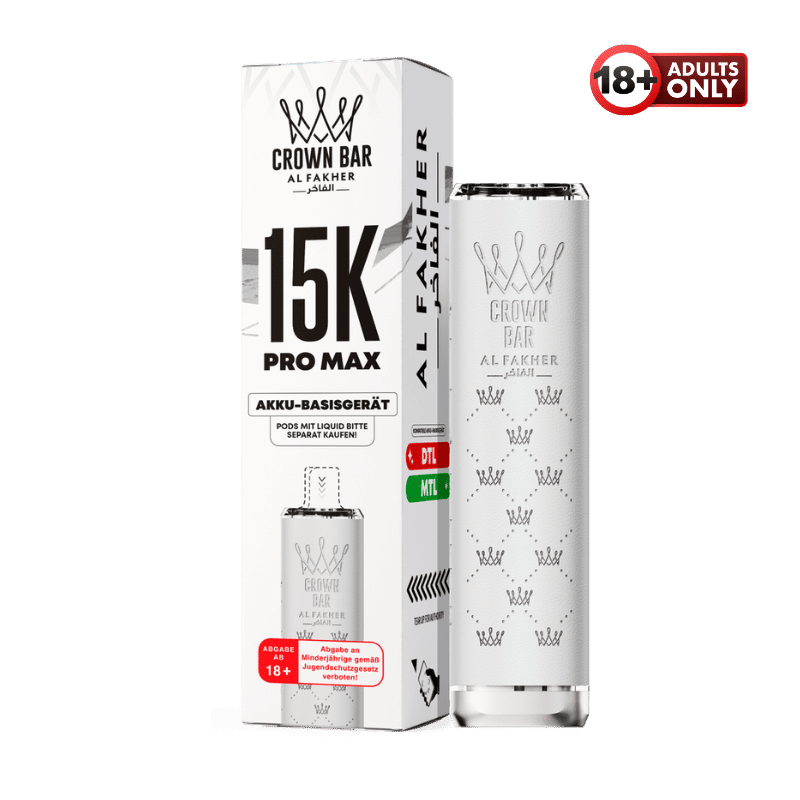 Al Fakher 15k Pro Max Akku Basisgerät - 4 Farben - günstig kaufen bei SwiftGoods4u