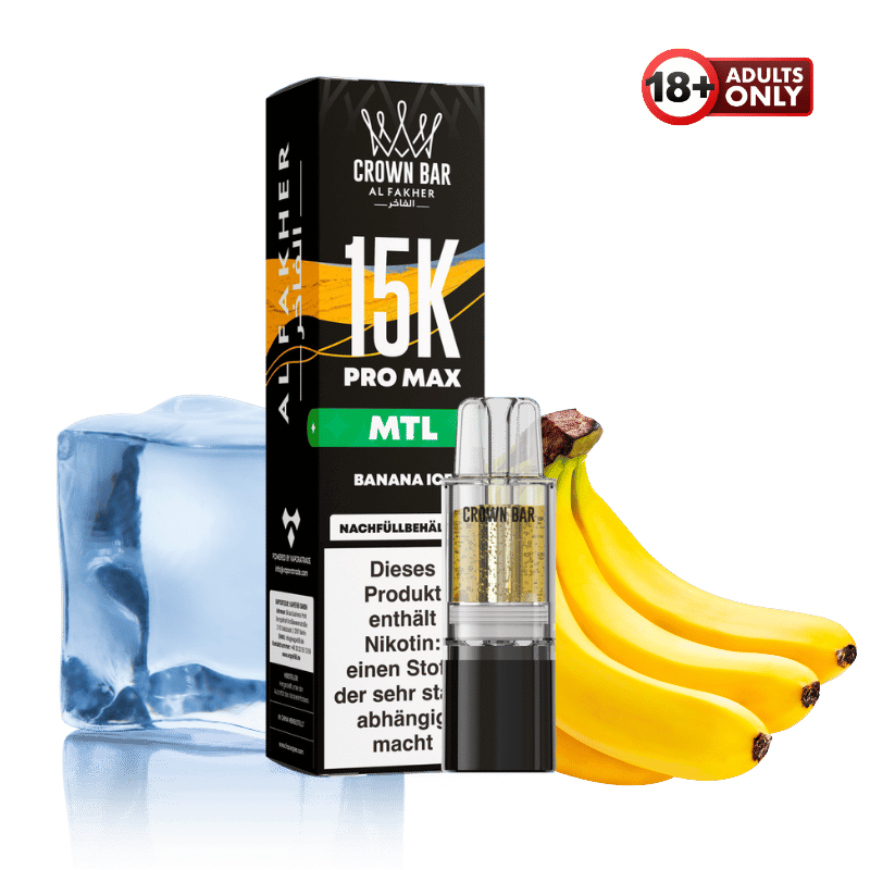 Al Fakher 15k Pro Max Pod Banana Ice MTL - günstig kaufen bei SwiftGoods4u
