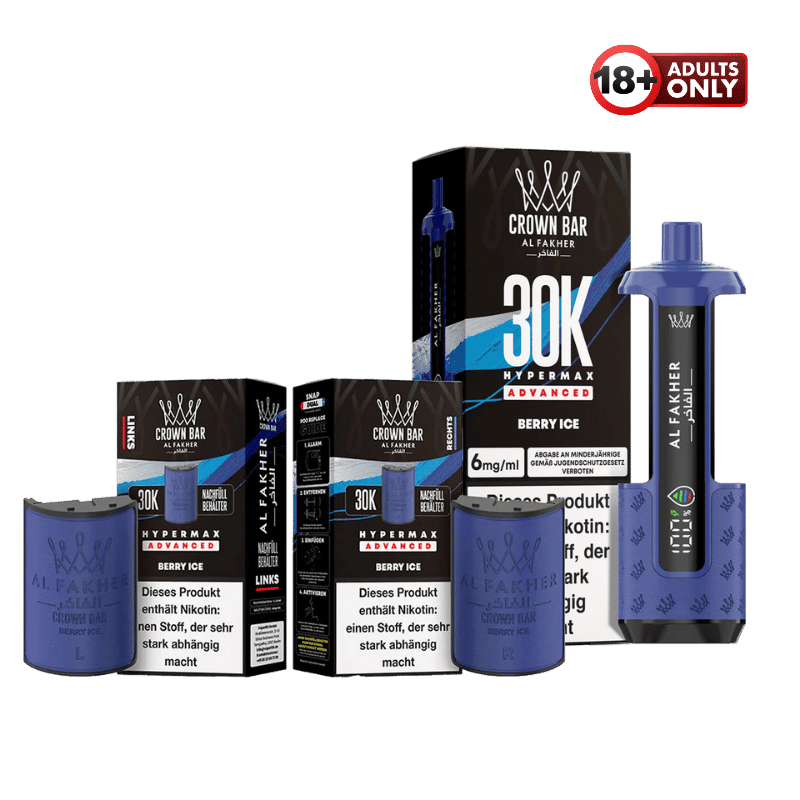 Al Fakher 30k Hypermax Berry Ice - günstig kaufen bei SwiftGoods4u