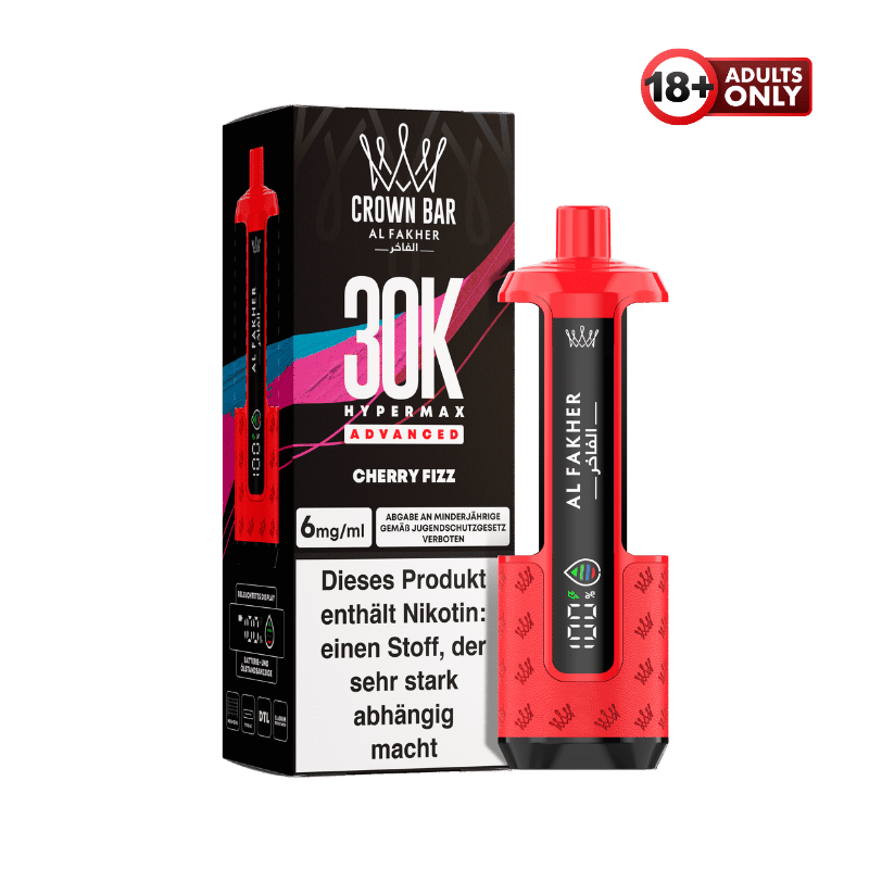 Al Fakher 30k Hypermax Akku Cherry Fizz - günstig kaufen bei SwiftGoods4u