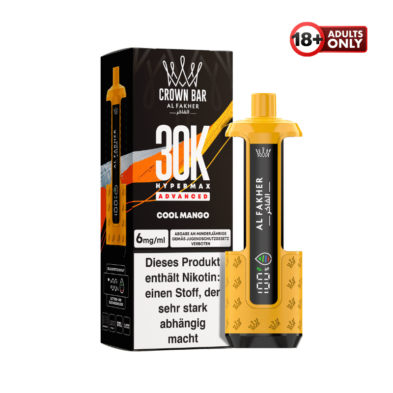 Al Fakher 30k Hypermax Akku Cool Mango - günstig kaufen bei SwiftGoods4u