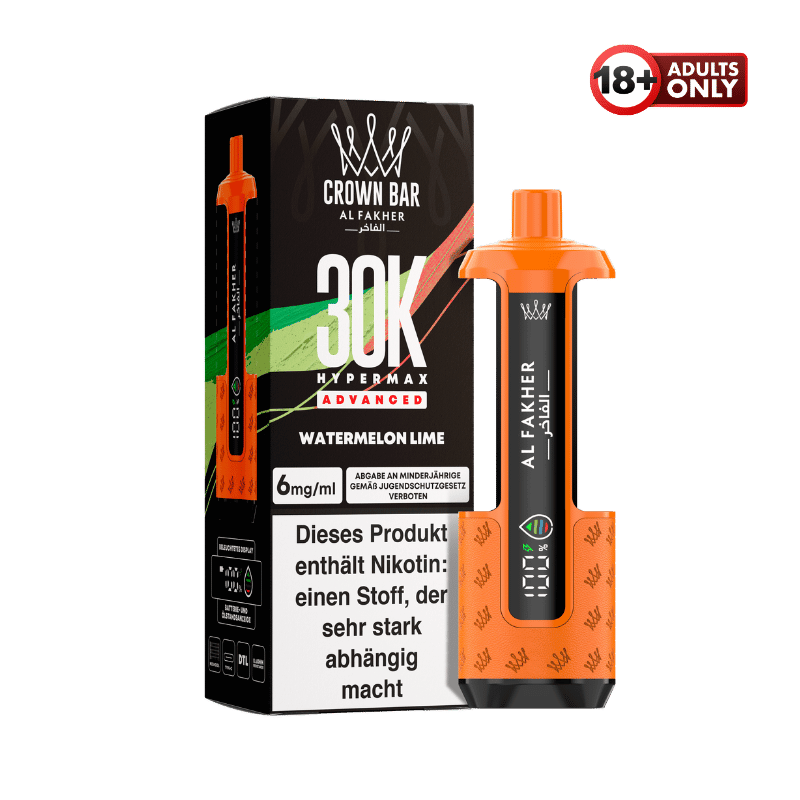 Al Fakher 30k Hypermax Akku Watermelon Lime - günstig kaufen bei SwiftGoods4u