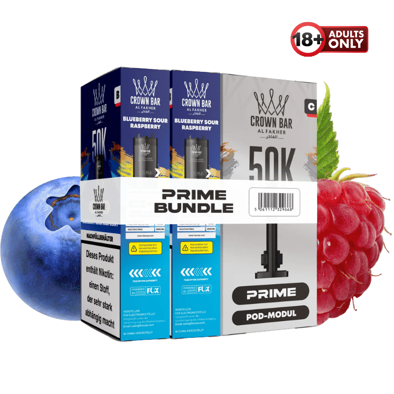 Al Fakher 50k Hypermax Prime Blueberry Sour Raspberry Pods - günstig kaufen bei SwiftGoods4u
