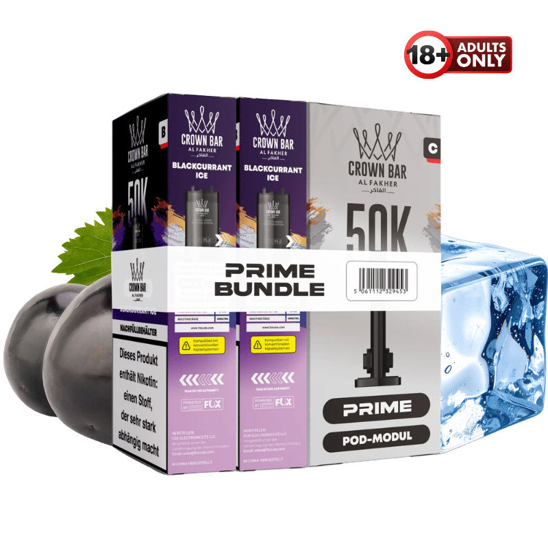 Al Fakher 50k Hypermax Prime Blackcurrant Ice Pods