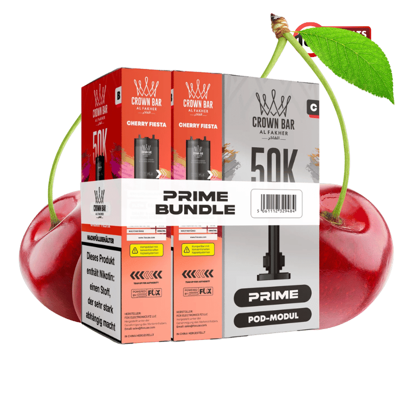 Al Fakher 50k Hypermax Prime Cherry Fiesta Pods - günstig kaufen bei SwiftGoods4u