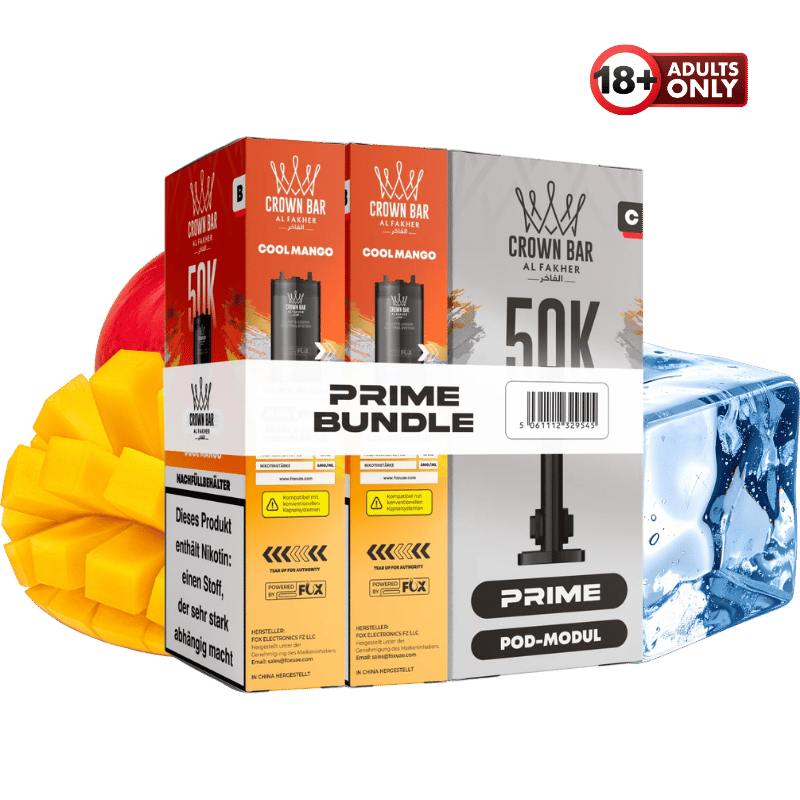 Al Fakher 50k Hypermax Prime Cool Mango Pods