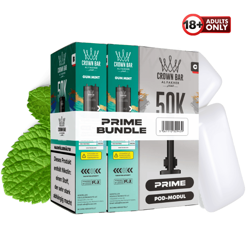 Al Fakher 50k Hypermax Prime Gum Mint Pods - günstig kaufen bei SwiftGoods4u