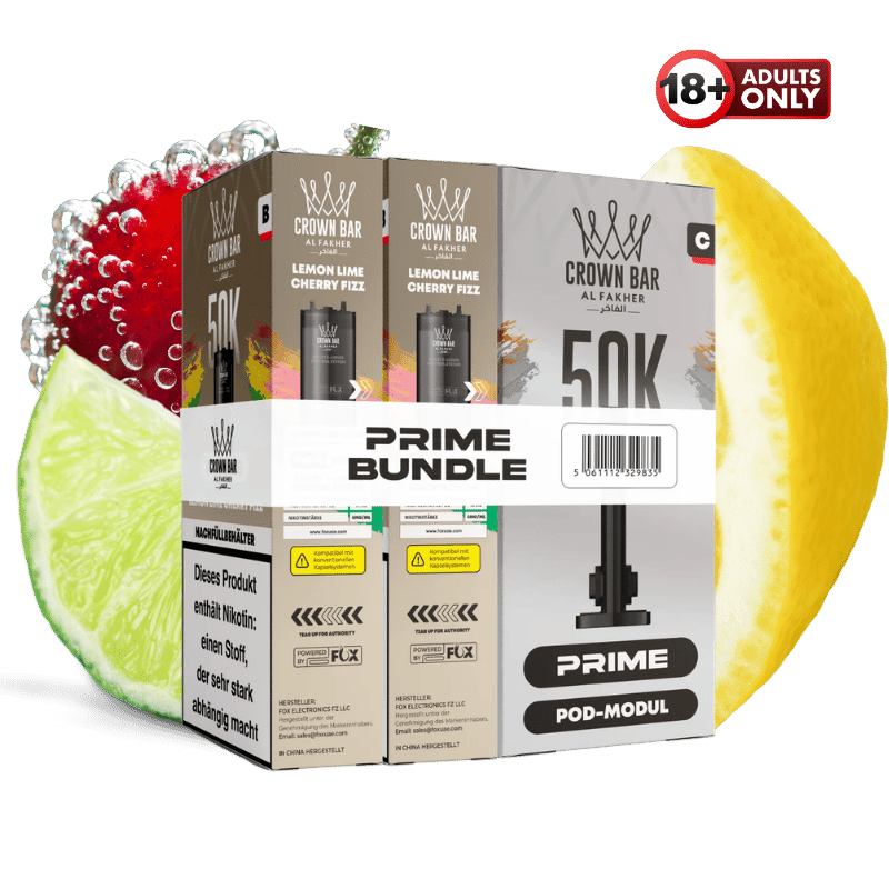 Al Fakher 50k Hypermax Prime Lemon Lime Cherry Fizz Pods - günstig kaufen bei SwiftGoods4u