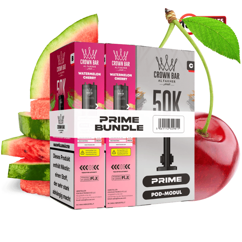 Al Fakher 50k Hypermax Prime Watermelon Cherry Pods - günstig kaufen bei SwiftGoods4u
