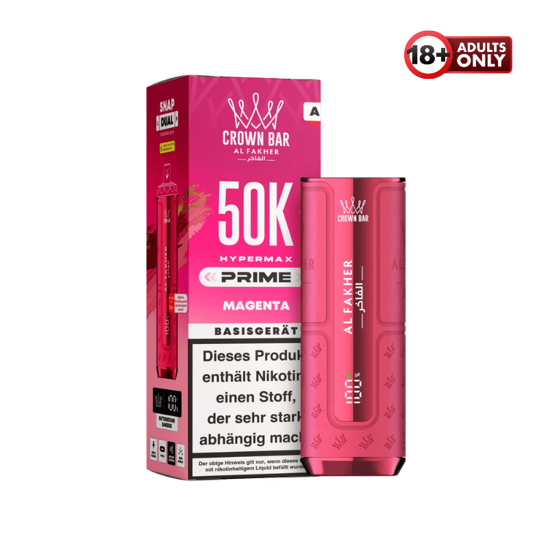 Al Fakher 50k Hypermax Prime Basisgerät Magenta