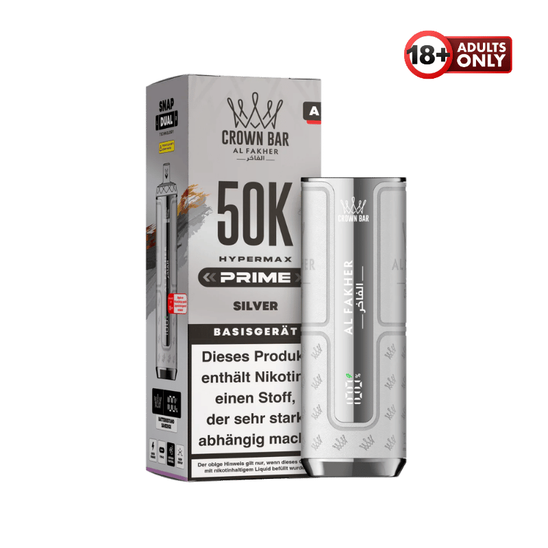 Al Fakher 50k Hypermax Prime Basisgerät Silver