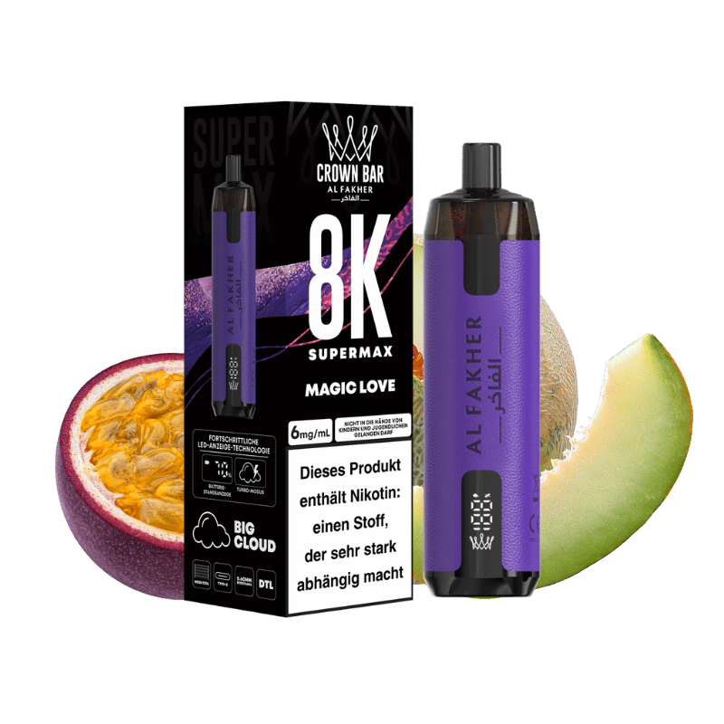 Al Fakher 8K Vape Magic Love - günstig kaufen bei SwiftGoods4u