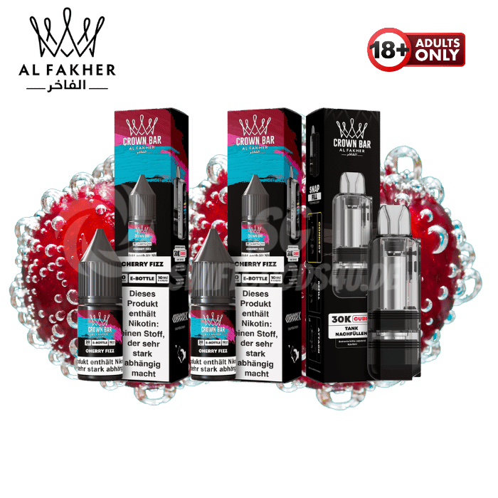 Al Fakher Cubic 30k Pod Bundle Cherry Fizz - günstig kaufen bei SwiftGoods4u