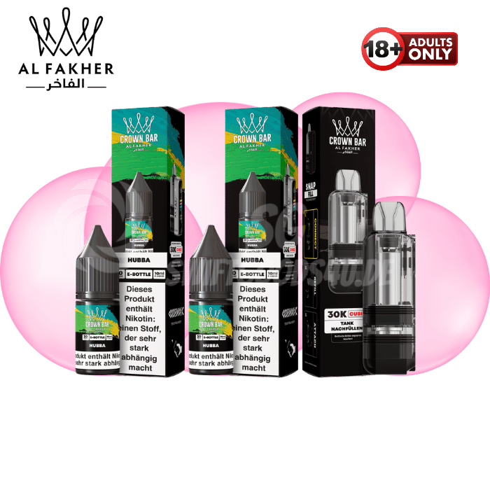 Al Fakher Cubic 30k Pod Bundle Hubba - günstig kaufen bei SwiftGoods4u