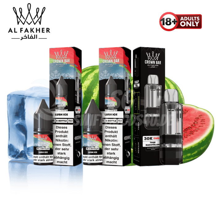 Al Fakher Cubic 30k Pod Bundle Lush Ice - günstig kaufen bei SwiftGoods4u