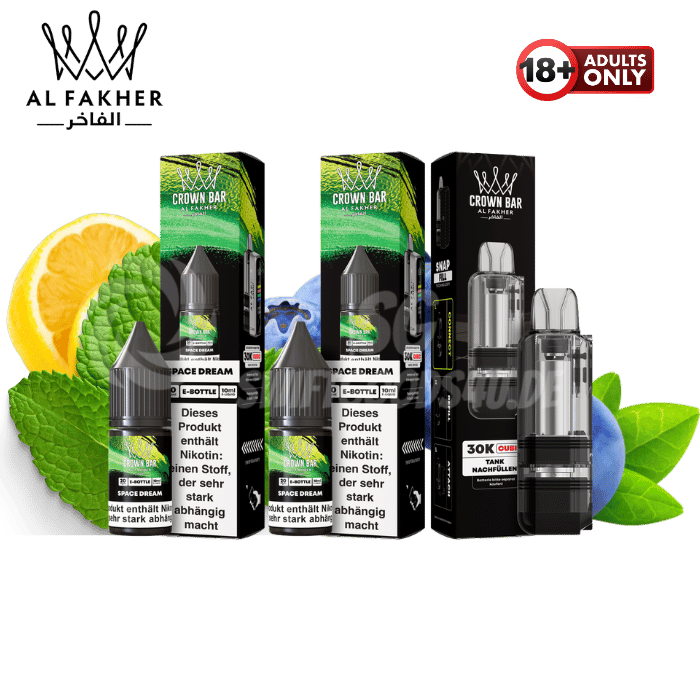 Al Fakher Cubic 30k Pod Bundle Space Dream - günstig kaufen bei SwiftGoods4u
