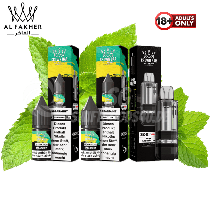 Al Fakher Cubic 30k Pod Bundle Spearmint - günstig kaufen bei SwiftGoods4u