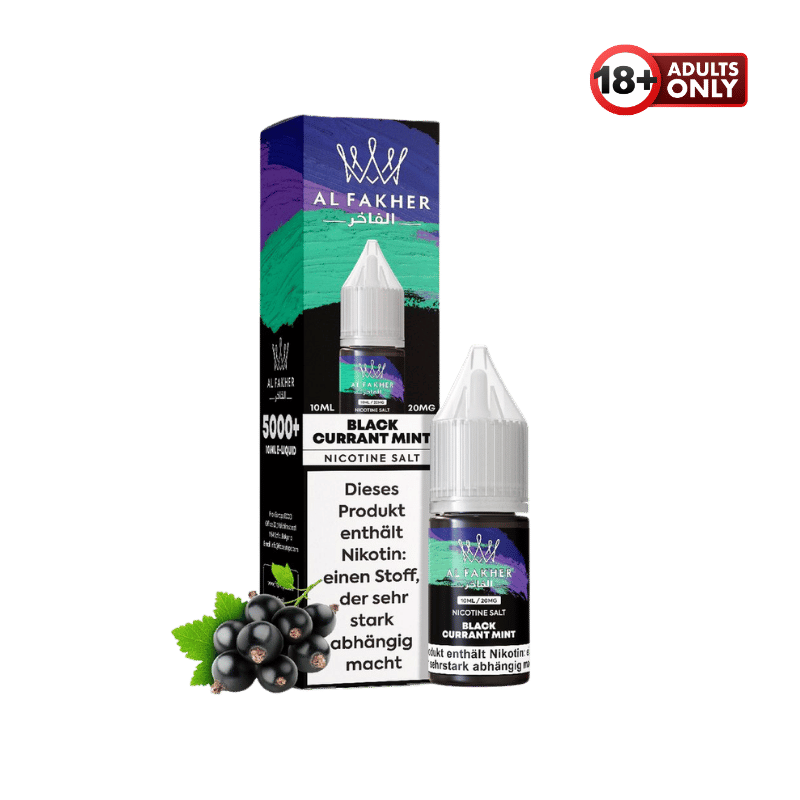 Al Fakher Liquid Black Currant Mint - günstig kaufen bei SwiftGoods4u