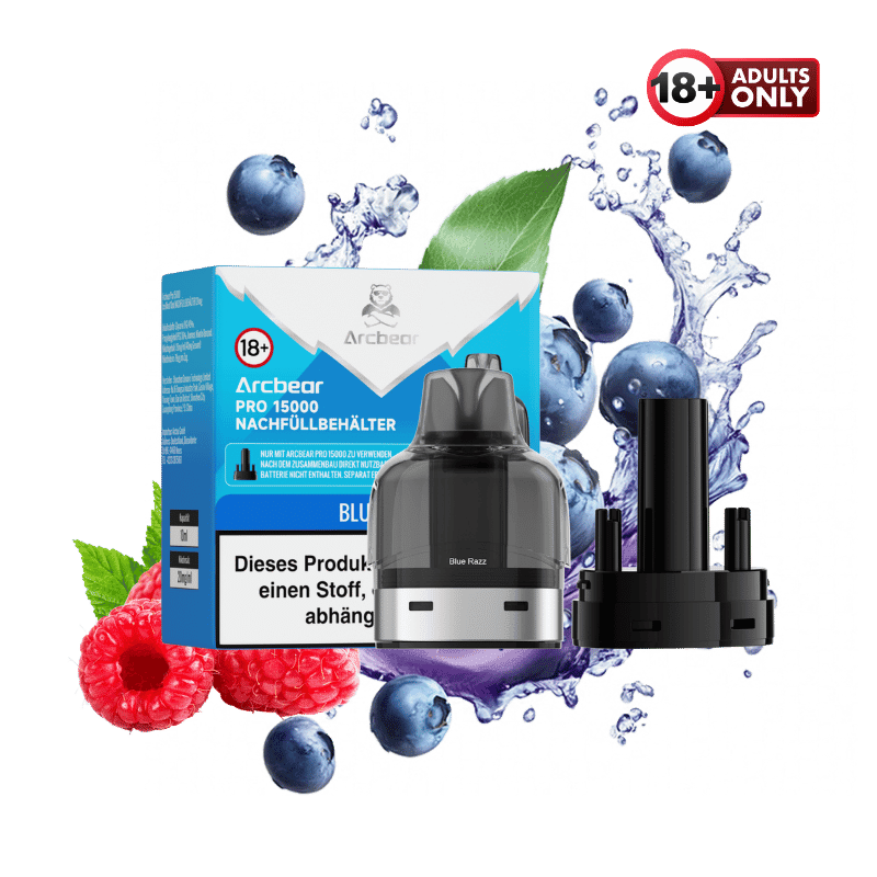 Arcbear Pro 15000 Pod Blue Razz - günstig kaufen bei SwiftGoods4u