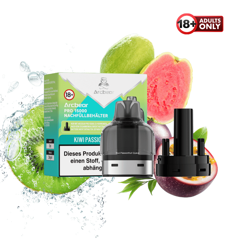 Arcbear Pro 15000 Pod Kiwi Passionfruit Guava - günstig kaufen bei SwiftGoods4u