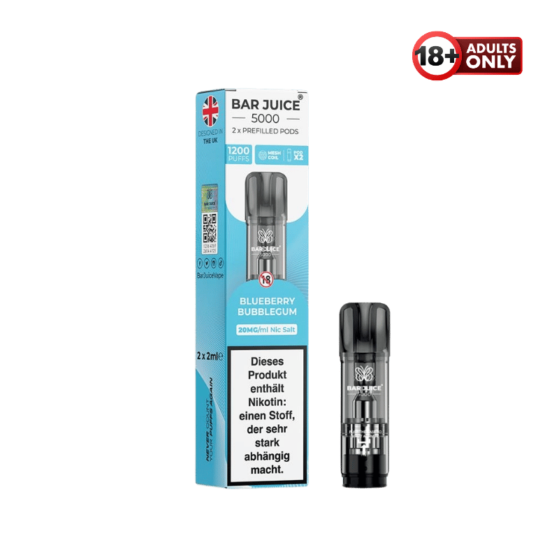 Bar Juice Pods Blueberry Bubblegum - günstig kaufen bei SwiftGoods4u