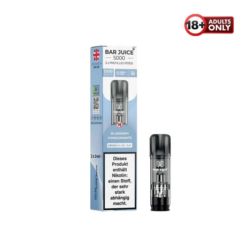 Bar Juice Pods Blueberry Pomegranate - günstig kaufen bei SwiftGoods4u