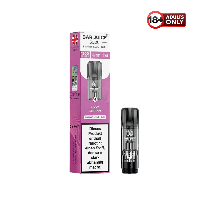 Bar Juice Pods Fizzy Cherry - günstig kaufen bei SwiftGoods4u
