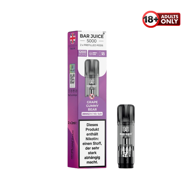 Bar Juice Pods Grape Gummy Bear - günstig kaufen bei SwiftGoods4u