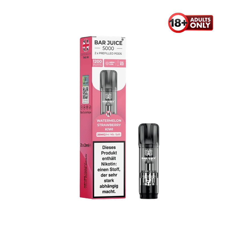 Bar Juice Pods Watermelon Strawberry Kiwi - günstig kaufen bei SwiftGoods4u