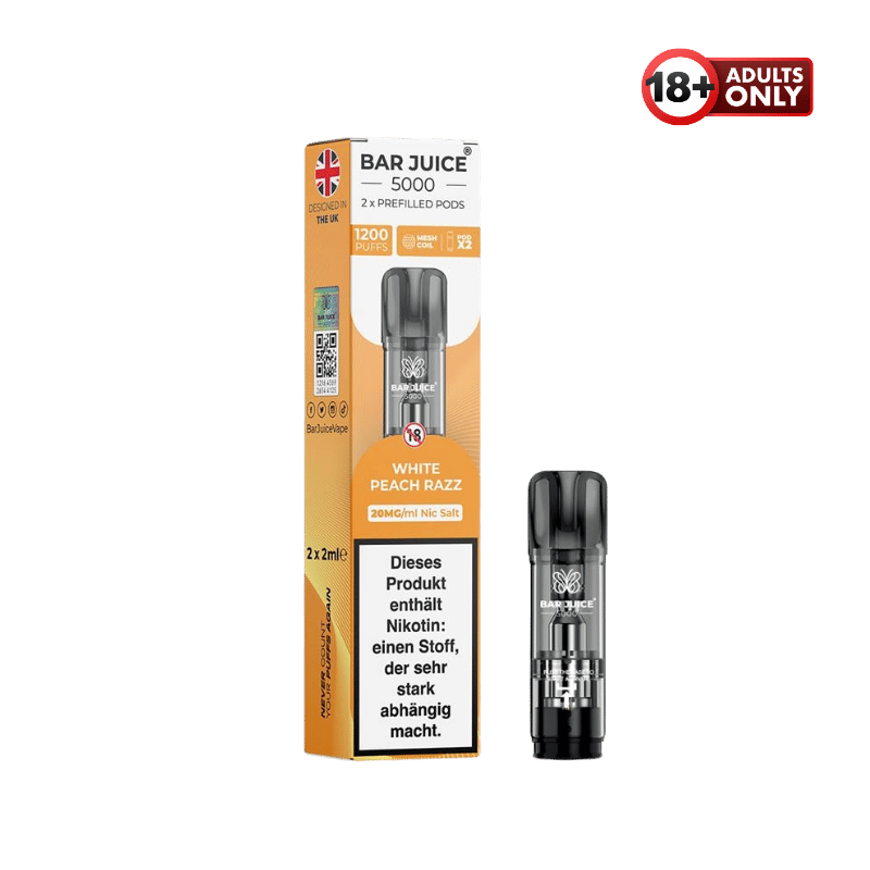 Bar Juice Pods White Peach Razz - günstig kaufen bei SwiftGoods4u