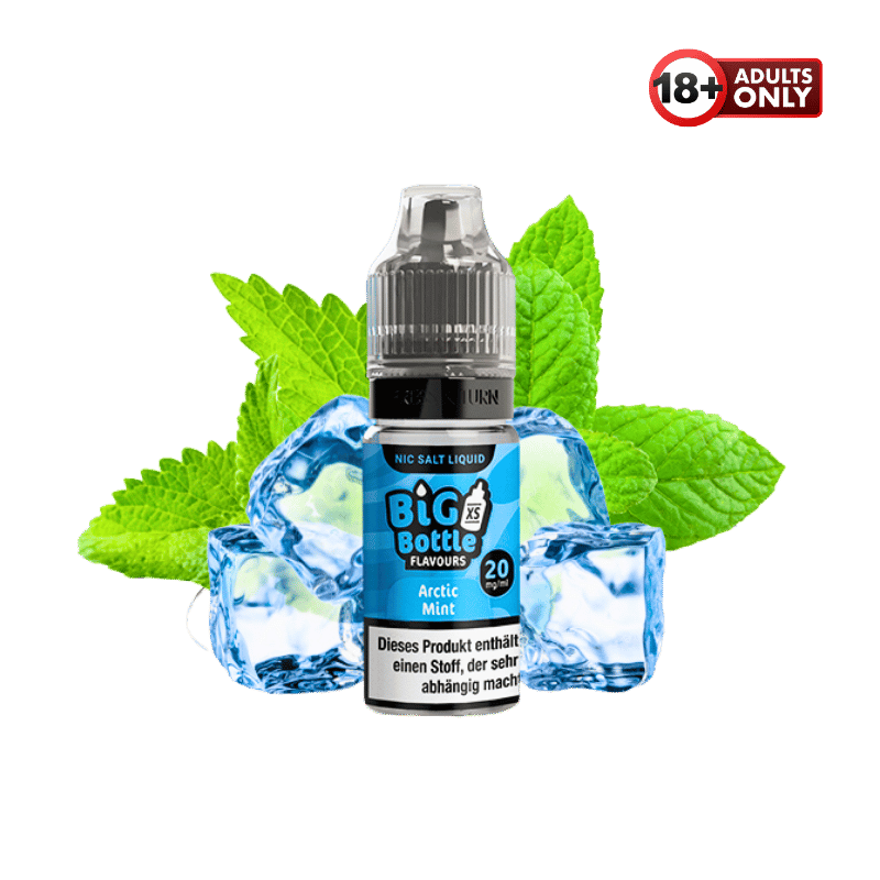 BIG BOTTLE Arctic Mint Nikotinsalz Liquid - günstig kaufen bei SwiftGoods4u