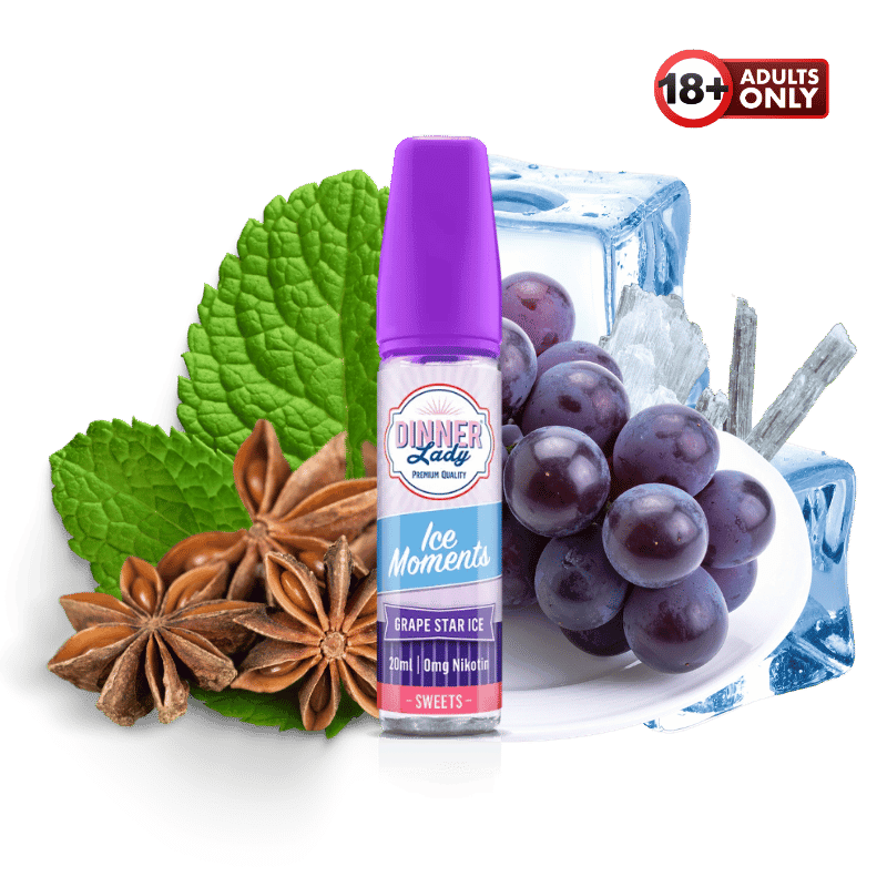 Dinner Lady Grape Star Ice Longfill 20ml - günstig kaufen bei SwiftGoods4u