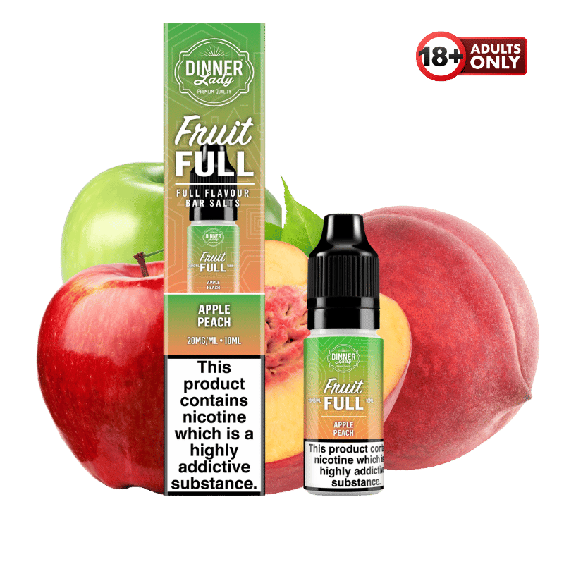 Dinner Lady Apple Peach Fruit Full Nikotinsalzliquid - günstig kaufen bei SwiftGoods4u