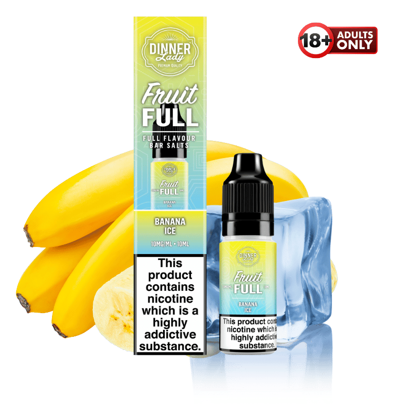 Dinner Lady Banana Ice Fruit Full Nikotinsalzliquid - günstig kaufen bei SwiftGoods4u