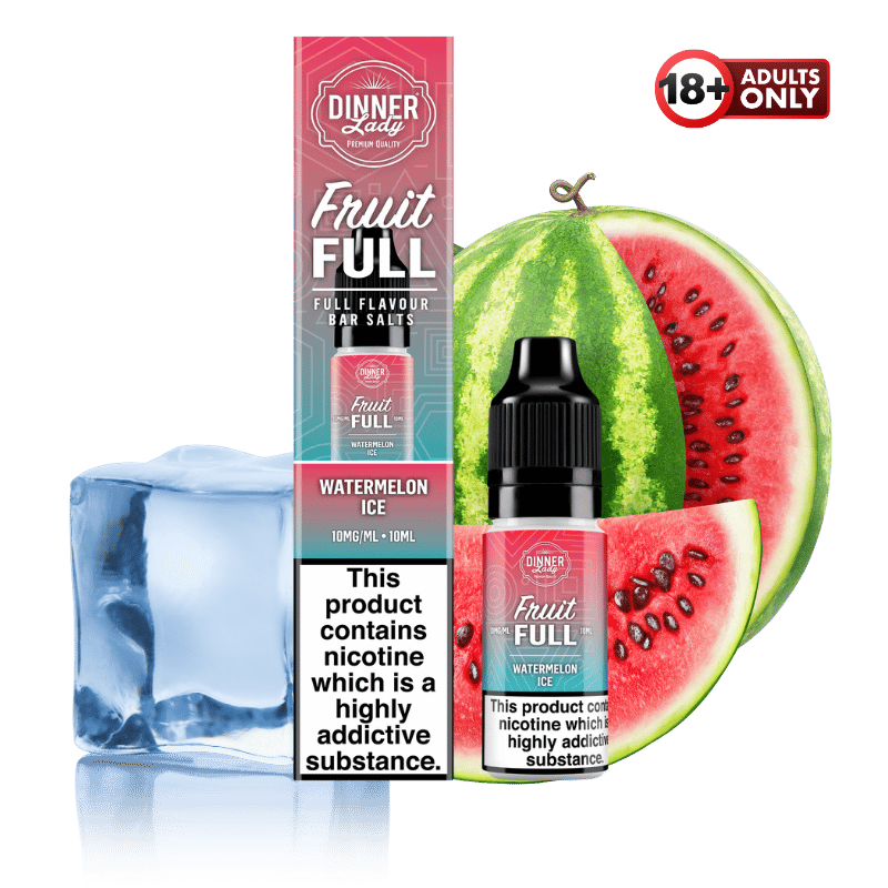 Dinner Lady Watermelon Ice Fruit Full Nikotinsalzliquid - günstig kaufen bei SwiftGoods4u