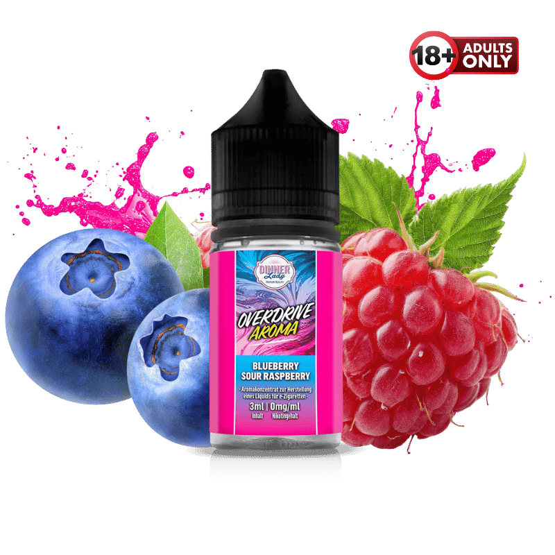 Dinner Lady Overdrive Longfill Blueberry Sour Raspberry - günstig kaufen bei SwiftGoods4u