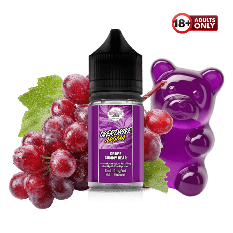 Dinner Lady Overdrive Longfill Grape Gummy Bear - günstig kaufen bei SwiftGoods4u