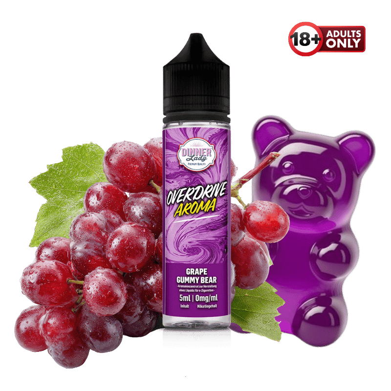 Dinner Lady Overdrive Longfill Grape Gummy Bear - günstig kaufen bei SwiftGoods4u