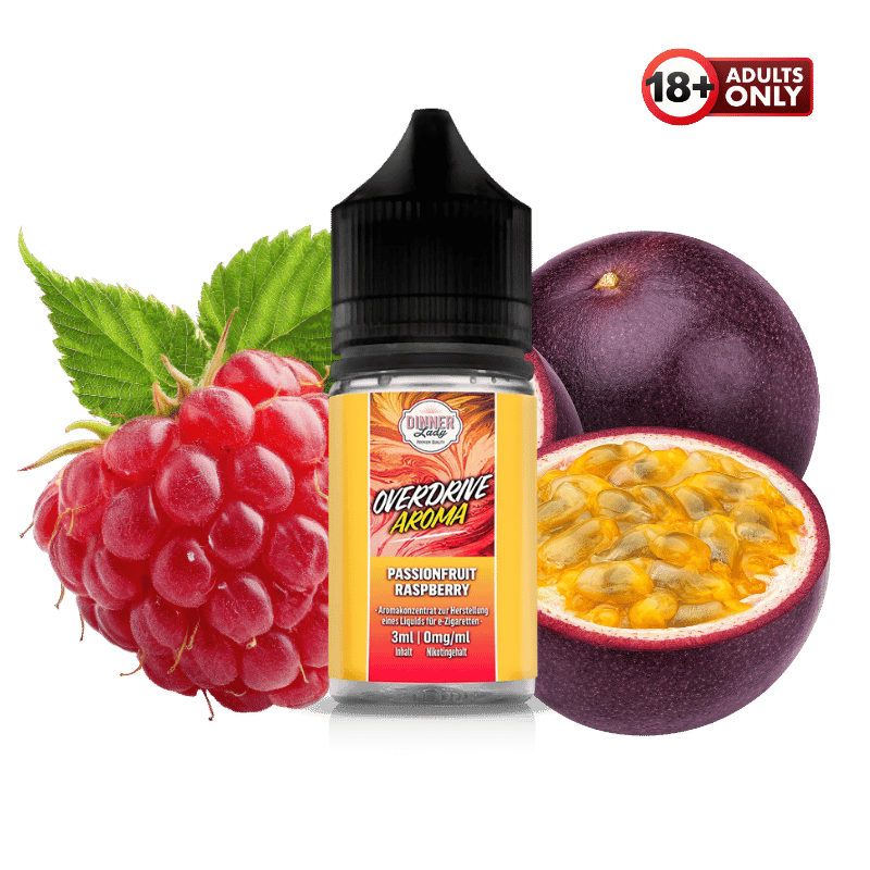 Dinner Lady Overdrive Longfill Passionfruit Raspberry - günstig kaufen bei SwiftGoods4u