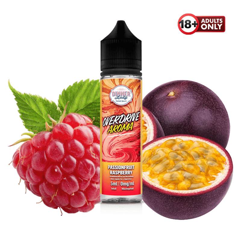 Dinner Lady Overdrive Longfill Passionfruit Raspberry - günstig kaufen bei SwiftGoods4u