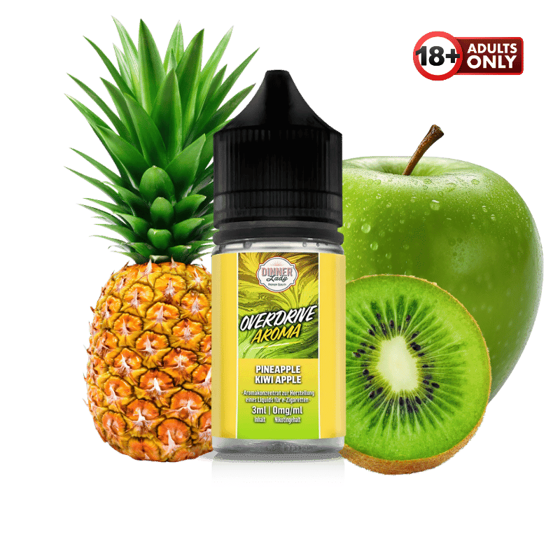 Dinner Lady Overdrive Longfill Pineapple Kiwi Apple - günstig kaufen bei SwiftGoods4u
